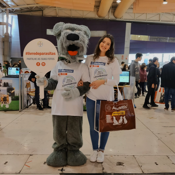 Hospedeira mascote Springevents Hostess